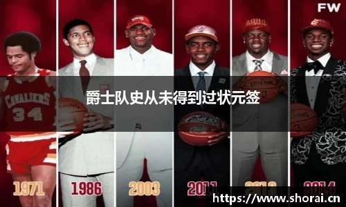 爵士队史从未得到过状元签
