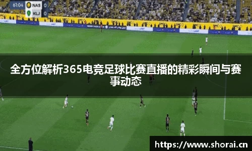 全方位解析365电竞足球比赛直播的精彩瞬间与赛事动态