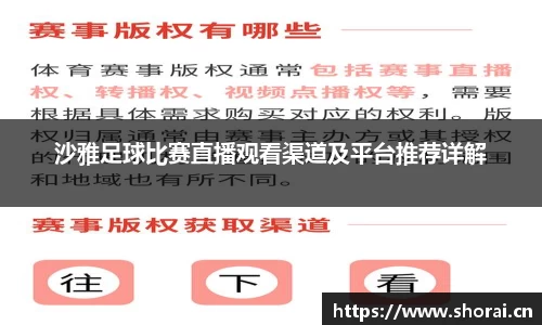 沙雅足球比赛直播观看渠道及平台推荐详解